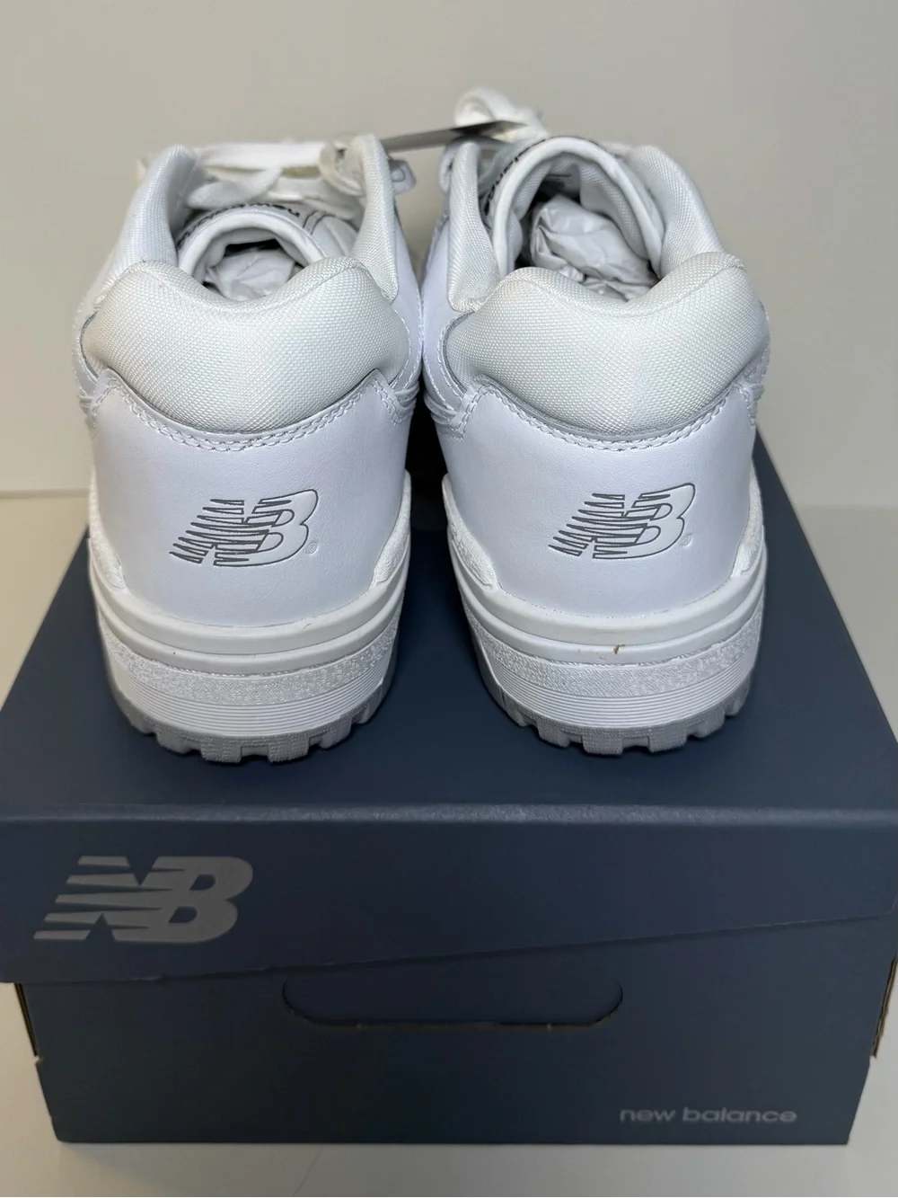 NIB New Balance 550 Men’s Size 11.5 White BB550PB1 Basketball Sneaker Shoes NWT